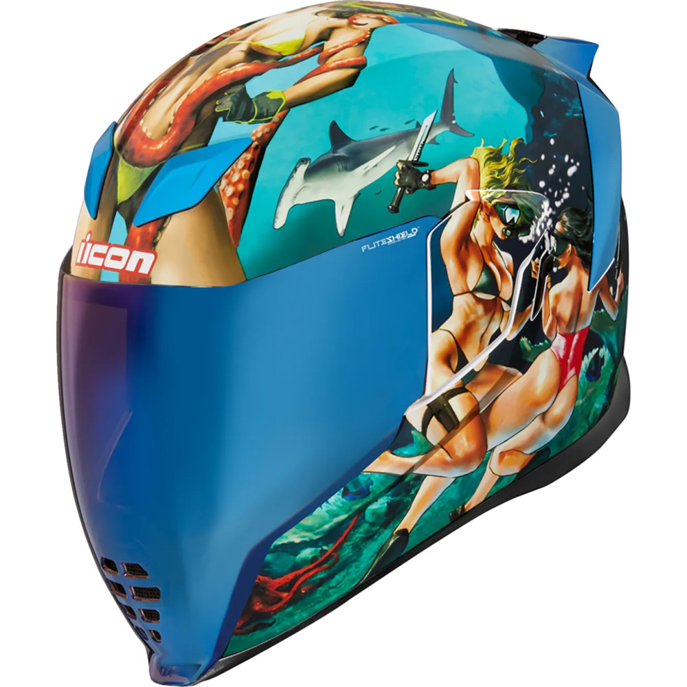 Casco Airflite™ Pleasuredome 4 — 2XL, azul mate Casco Airflite™ Pleasuredome 4 — 2XL, azul mate